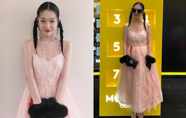 Nhan sắc “vạn người mê” nhưng Sulli đã đắc tội gì với stylist mà phải diện đồ khó hiểu thế này?