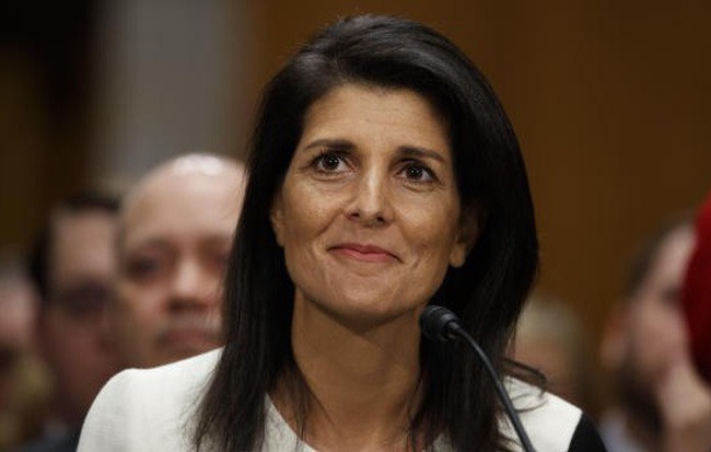 Đại sứ Mỹ tại Liên Hợp Quốc Nikki Haley từ chức