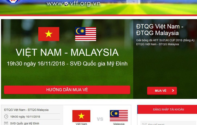 Vé trận Việt Nam vs Malaysia đột ngột bị hét giá lên... 2.5 triệu đồng/cặp