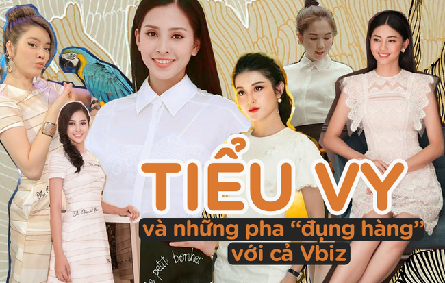 Hoa hậu Tiểu Vy và những pha "đụng hàng" với cả showbiz Việt