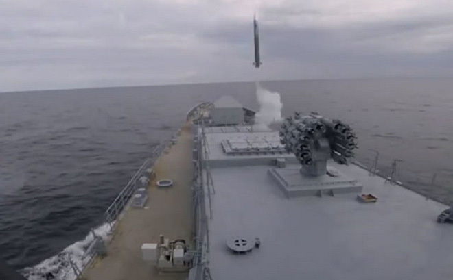 Tàu chiến Nga "diệt" tàu ngầm địch ngoài khơi Syria: Luyện tập phòng tình huống bất trắc