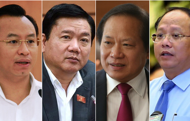 5 Ủy viên Trung ương Đảng đương nhiệm bị kỷ luật