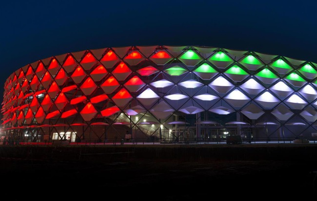 Đội tuyển Việt Nam sẽ đá Asian Cup 2019 tại 2 sân vận động đẹp nhất UAE