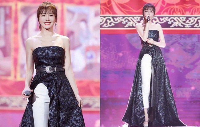 Diện váy xẻ sâu cùng quần dài, “nữ hoàng bảo thủ” Tần Lam lại khiến netizen người khen kẻ chê