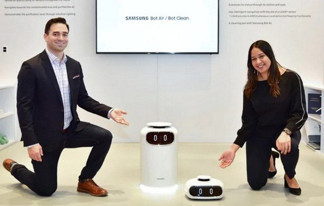 Điểm danh loạt robot và nền tảng thông minh vừa được Samsung trình diễn Triễn lãm công nghệ nhà bếp và phòng tắm