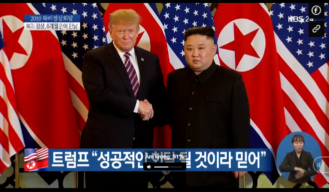 Thượng đỉnh Mỹ-Triều: Ông Trump bật cười sau lời chào xã giao của ông Kim Jong Un