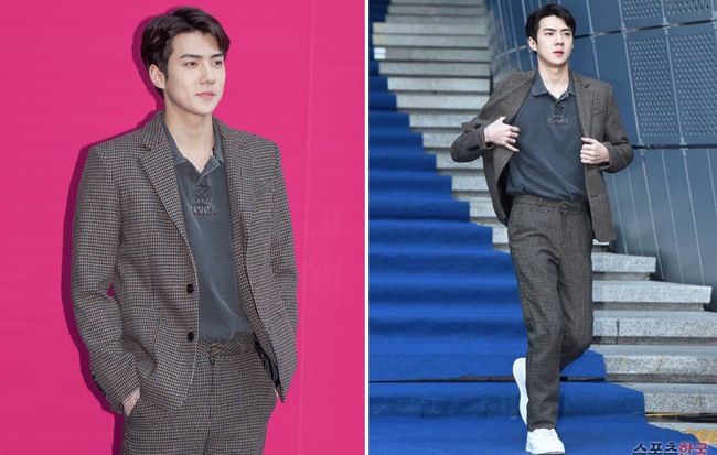Tái xuất sau scandal của Seungri, Sehun bảnh như đại thiếu gia, chiếm mọi spotlight trong ngày cuối Seoul Fashion Week