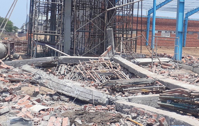 Danh tính 5 người chết, 3 người bị thương trong vụ sập công trình ở Vĩnh Long