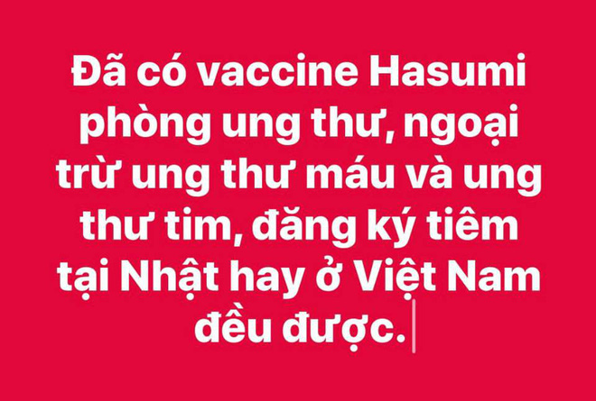 Sự thật về loại vắc xin giá 180 triệu đồng ngừa được nhiều loại bệnh ung thư