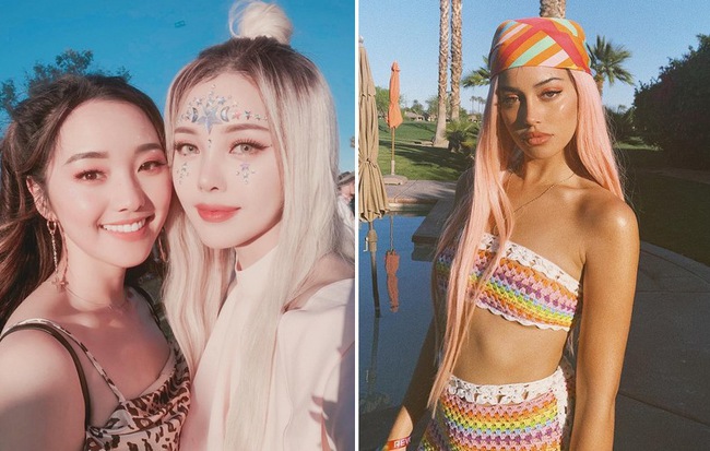 4 hot trend làm đẹp được hội gái xinh tại Coachella "quẩy" nhiệt tình: xu hướng nào cũng "ảo tung chảo"