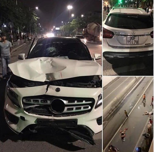 Phản ứng bất ngờ của tài xế Mercedes GLA gây tai nạn ở hầm Kim Liên khi biết 2 người chết