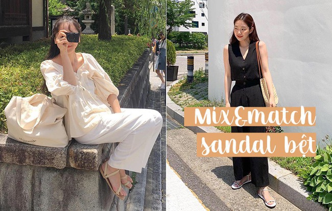 Trời nóng cứ diện sandal là "chuẩn bài" nhất, nhưng muốn xinh tươi hết nấc thì bạn phải tham khảo 5 công thức này