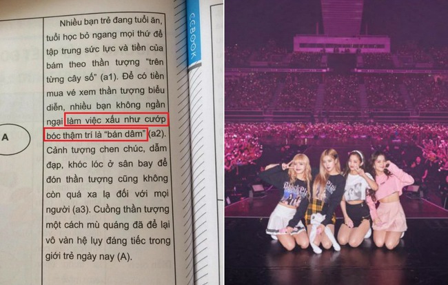Sách tham khảo môn Văn viết fan K-Pop “bán dâm” để kiếm tiền mua vé concert khiến dân mạng phẫn nộ tột độ