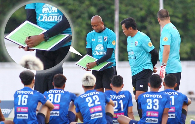 Tuyển Thái Lan lộ đội hình đấu Việt Nam, giống hệt ý tưởng của HLV Park Hang-seo