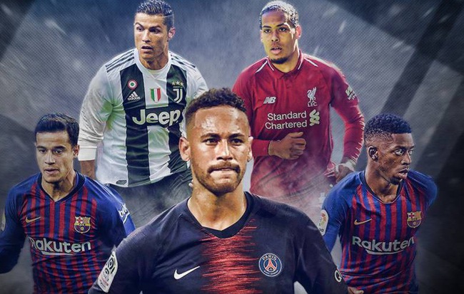 Cập nhật top 10 cầu thủ đắt giá nhất thế giới: Ronaldo chỉ đứng hạng năm, xếp dưới một chàng trai 20 tuổi