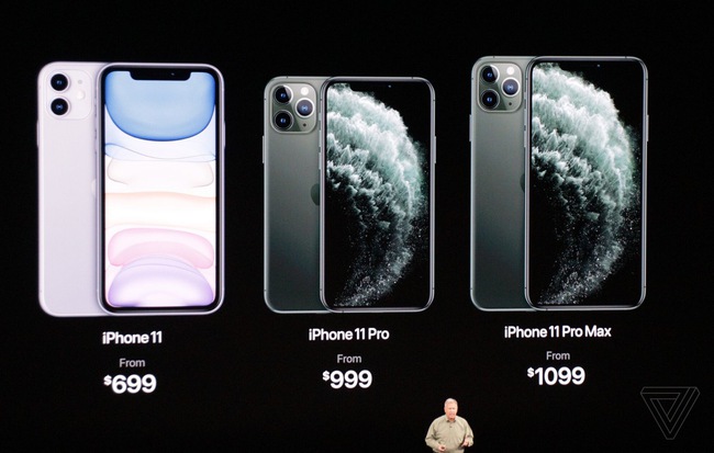 Apple ra mắt 3 điện thoại mới: iPhone 11, 11 Pro và 11 Pro Max