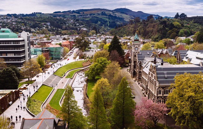 Khám phá một trong những trường Đại học đẹp nhất thế giới tại New Zealand