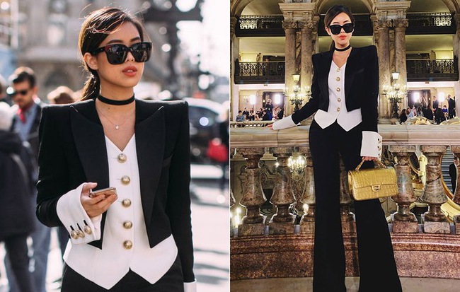 Rich kid Thảo Tiên vừa lên đồ siêu “chất” đã lọt ngay vào top street style đẹp nhất Paris Fashion Week