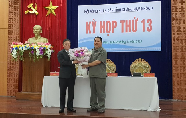 Ông Lê Trí Thanh đảm nhiệm chức vụ Chủ tịch tỉnh Quảng Nam