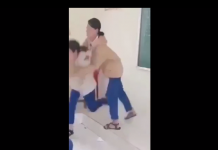 Lại xuất hiện clip học sinh lớp 8 bị đánh “tới tấp” trên bục giảng tại Quảng Trị