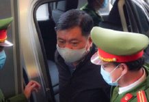 Ông Đinh La Thăng và Trịnh Xuân Thanh cùng nhau hầu tòa