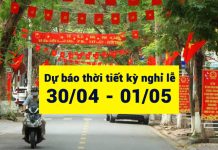 Dự báo thời tiết 4 ngày nghỉ lễ trên cả nước