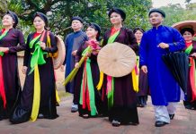 Dập dìu quan họ hội xuân