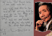 Tìm thấy bút tích nhạc sĩ Văn Cao mong muốn sáng tác cho ngành y một bản nhạc