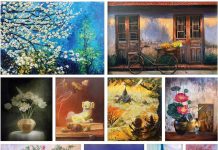 Thưởng thức những bức vẽ giàu cảm xúc trong triển lãm “Gặp gỡ tháng 3”