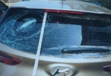 Uống rượu xong rủ nhau đi đập bể kính xe ô tô của người đi đường