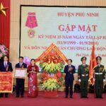 Huyện Phù Ninh đón Huân chương Lao động hạng Nhì và gặp mặt kỷ niệm 25 năm tái lập huyện