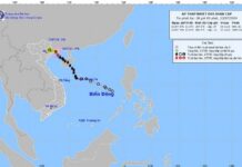 Bão số 2 đi vào đất liền khu vực Quảng Ninh – Hải Phòng