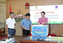 Bộ Y tế phát động ủng hộ người lao động ngành y tế bị thiệt hại do bão số 3